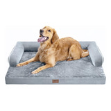 Cama Ortopédica Lavable Para Perros Medianos Y Extra Grandes