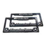 Portaplaca  Mercedes Benz ( 2 Piezas) Amg