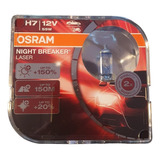  Kit X 2 Lamparas H7 Osram Night Breaker Laser 12v 55w