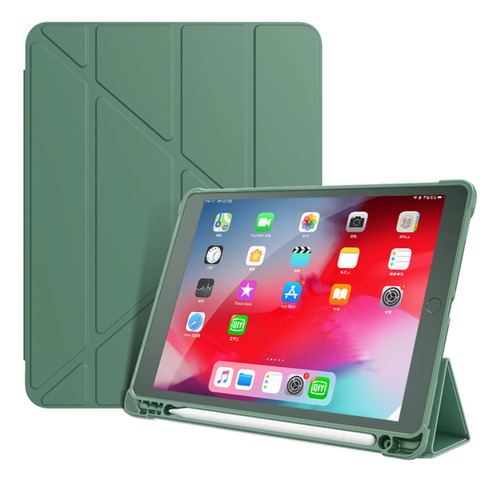 Capa Smart Arctodus Para iPad 7 8 9 Ger. 10.2 + Pel. Vidro