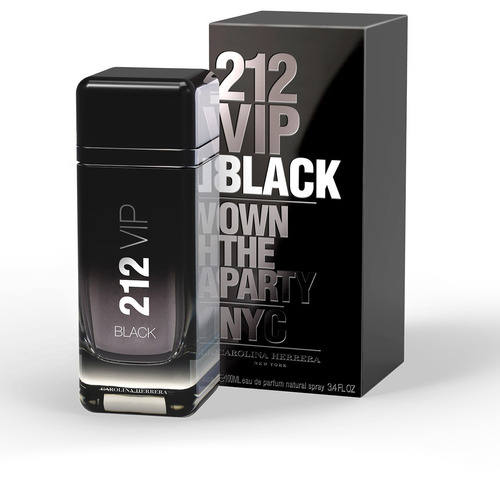 Perfume 212 Vip Black X50 Ml Edt De Carolina Herrera