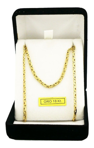 Cadenas Oro 18k Regalo Hombre- Mujer Paris 6 Grs -60 Cm