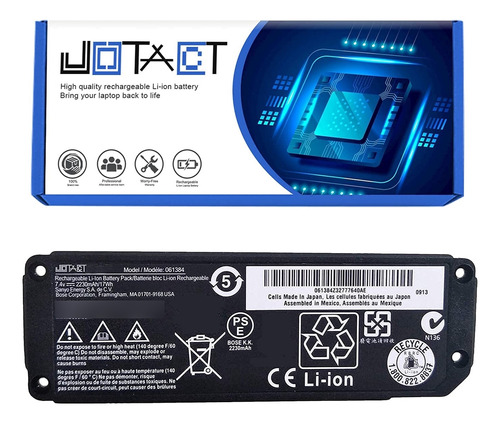 Jotact  Batería De Altavoz Compatible Con Bose Soundlink M.