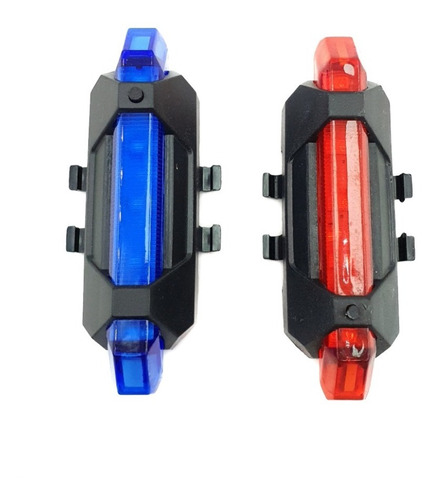 Combo 2 Luces Led Bicicleta  Resistente Lluvia Recargable