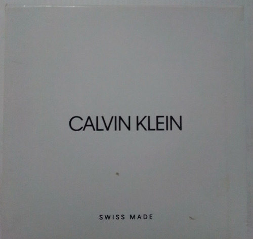 Reloj Calvin Klein Nuevo Modelo K3m51t5n