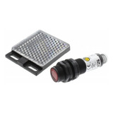 Sensor Fotoelectrico Led 4m Conexion M12 4pin Pnp Cuerpo M18