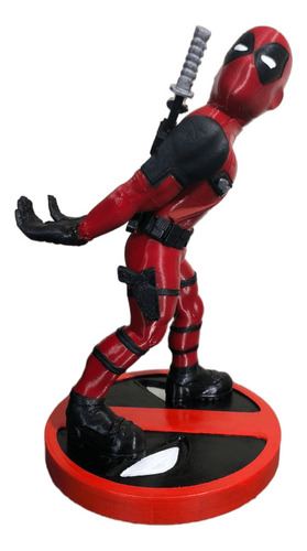 Base Soporte Deadpool Controles Xbox, Play,figuras Marvel   