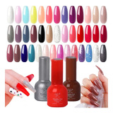 Kit X 12 Esmaltes Semipermanentes City Girl Uñas Manicura