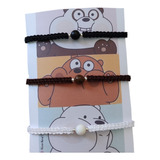 Pulseras Amigos Osos Escandalosos Panda Pardo Polar Tejidas 