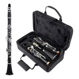 Clarinete Para Iniciante Si Bemol 17 Chaves Shelter Sft6402