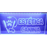 Estetica Canina Letrero Luminoso