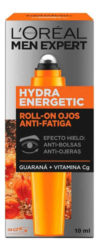 Crema Contorno Ojos Roll-on Antifatiga L'oréal Men Expert