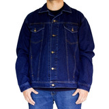 Chaqueta Jean Dotacion Algodon  Indigo Clasico Rigido Xxl