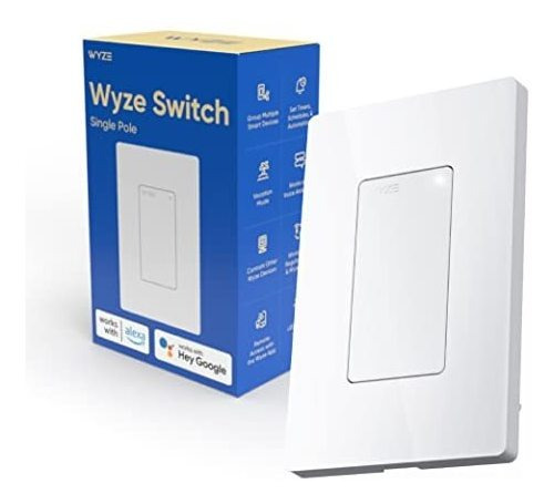 El Interruptor De Luz Inteligente Wifi Wyze Switch De 24 Ghz