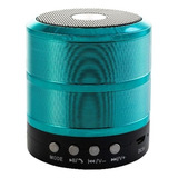 Mini Bocina Bluetooth Portatil Cilíndrica Ws-887 Colores Mp3