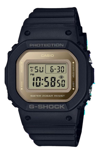 Relógio De Pulso Casio G-shock Digital  Preto Gmd-s5600-1dr