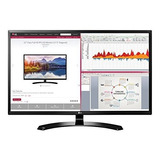 Monitor  32 Pulgadas Con Puerto De Pantalla Y Entradas Hdmi