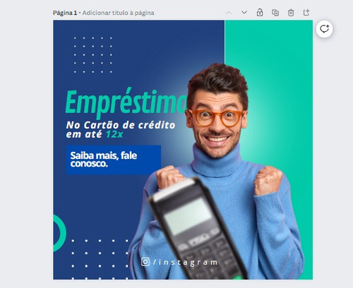 Pack De Artes No Canva Para Empresas De Emprestimo