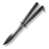 Cuchillo Navaja Mariposa Doble Black Piruet