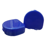 Porta Guarda Estuche Para Aparato Ortodoncia ( 1 Caja ) Color Azul Rey