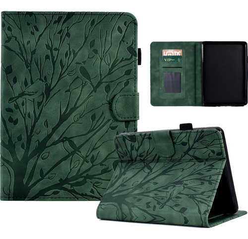 Funda De Tableta Verde Para Amazon Kindle 11th 2022