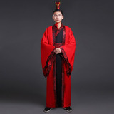 Vestido Hanfu Para Hombre, Ropa De Danza Antigua Oriental, D