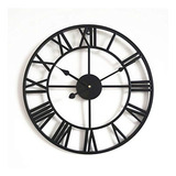 Reloj De Pared Decorativo De Metal De Gran Tamaño