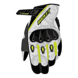 Guantes Moto Mujer Joe Rocket Super Moto Neón Táctiles Xl