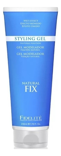 Gel Modelador Fidelite Natural Fix Efecto Humedo 230gr