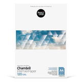 Papel Chambril 120 Grs A4 250 Hojas, Doble Faz Opaco