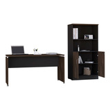 Mesa Escritorio M-150 + Biblioteca 2p + 2r Home Office