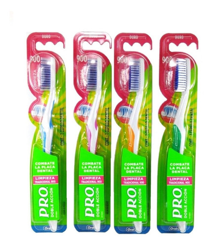 Cepillo Dental Doble Acción Pro Duro Oral B