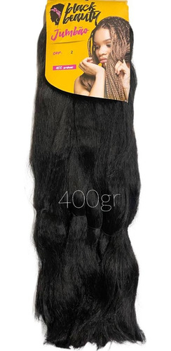   Jumbo Jumbão Crespo Box Braids  Black Beauty  400 Gramas
