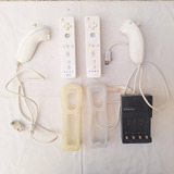 Control Wii Remote Original Y Genérico Con Nunchuk + Cargado