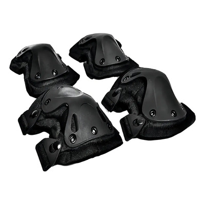 Rodilleras y Coderas Tácticas HHYsy para Ciclismo y Patinaje, Pack de 4 con Protección Rígida Externa | Envío gratis