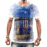 Camiseta Camisa Artista Van Gogh Impressionista Pintor Hd 7