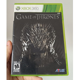Jogo Game Of Thrones Original Mídia Física Xbox 360