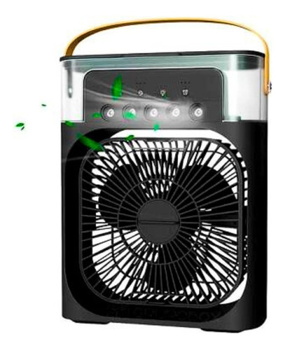 Ventilador Mini Portátil C/ Climatizador De Ar Umidificador 