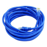 Cable Red Ethernet 5 Metros Cat 6 Azul Rj45 Armado