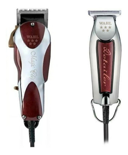 Wahl Combo 5 Star Magic Clip + Detailer Máquina Corta Pelo 