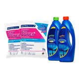 2 Cloro Piscina Oxypower 1kg +aLG.manutenção+clarificante