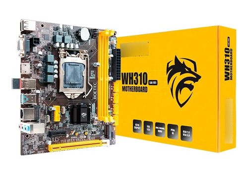 Tarjeta Madre Mod H310 /placa Base Intel I9, I7, I5, I3