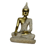 Figura De Buda En Resina, Arte Decorativo Para Estilo B