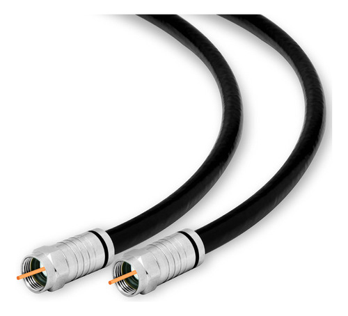 Conext Link Rg6 Quad Shield Cable Coaxial F Conector 18 Awg