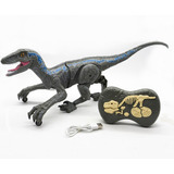 Dinosaurio Control Remoto Velociraptor R/c 2.4 Ghz Usb Roar