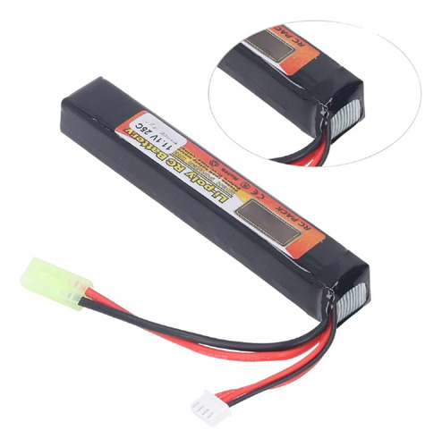 Bateria Lipo 11.1 V 25 C 1300mah Airsoft Replicas Paintball