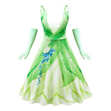 Ropa: Vestido De Princesa Tiana, Para Cosplay