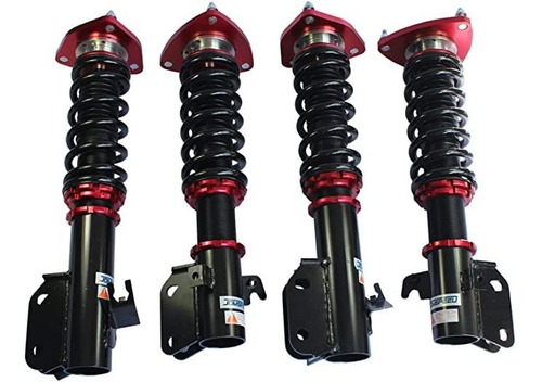 Kit De Suspensión Jdmspeed Nuevo Rojo Coilover Completa Punt