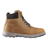 Botas Para Caballero Casual Jeep 16501 Encino Miel Original