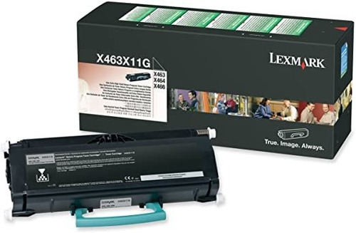 Cartucho De Tóner Lexmark X463 X464 X466 X463x11g (negro) En